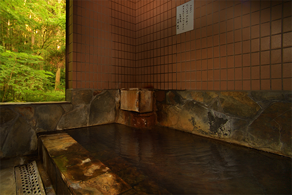 Reserved hot spring